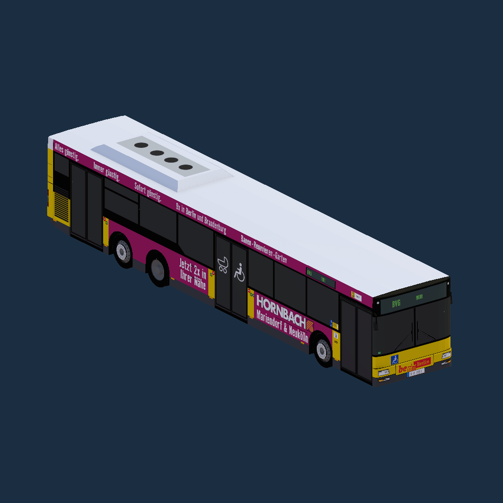 MAN NL313 15 - BVG (BeBerlin groß - Hornbach)