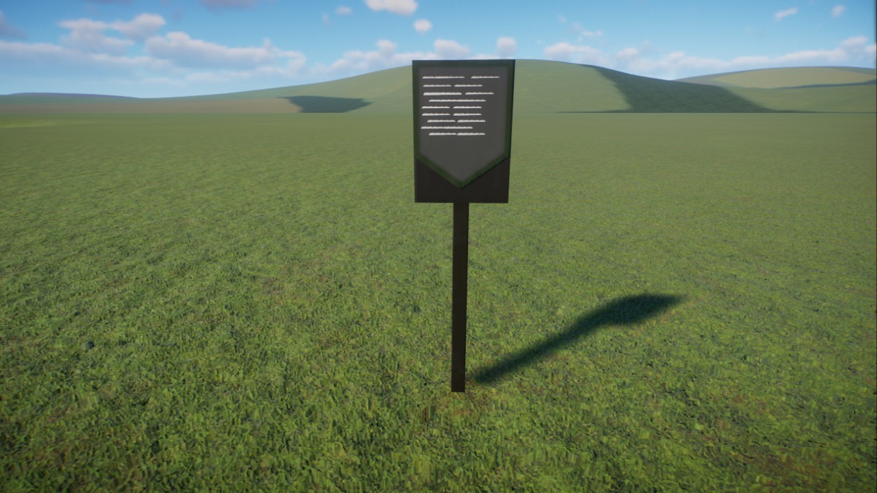Garden sign preview