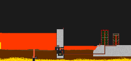 Lava dam