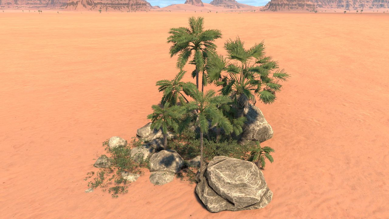 Scrubland cluster