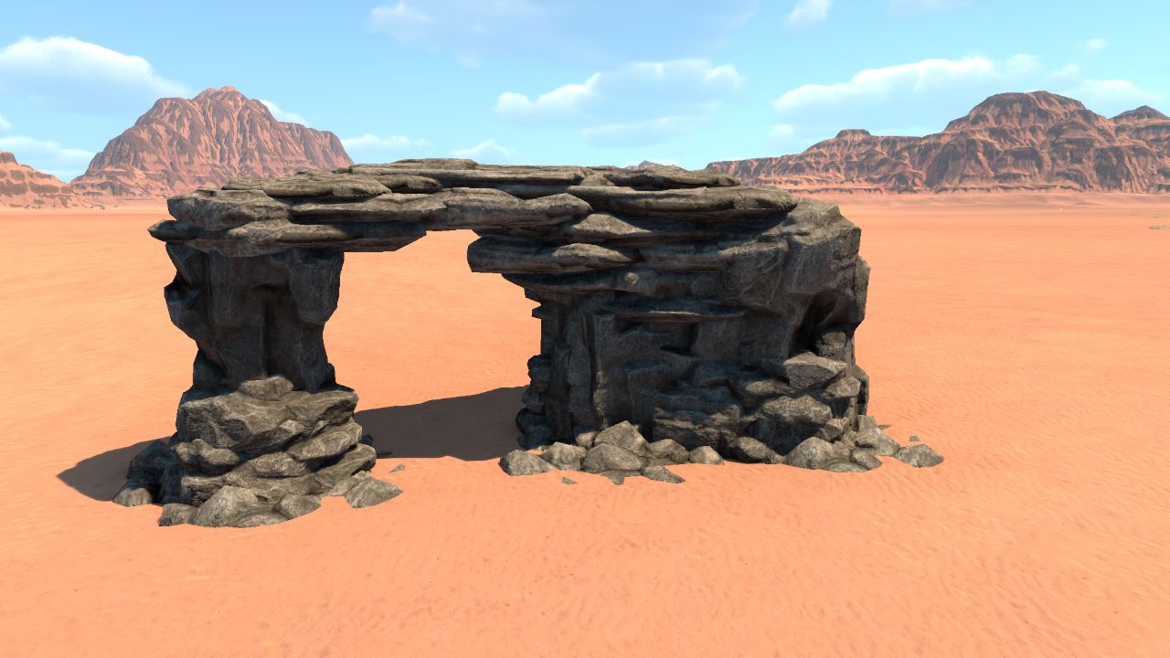 Rock arch