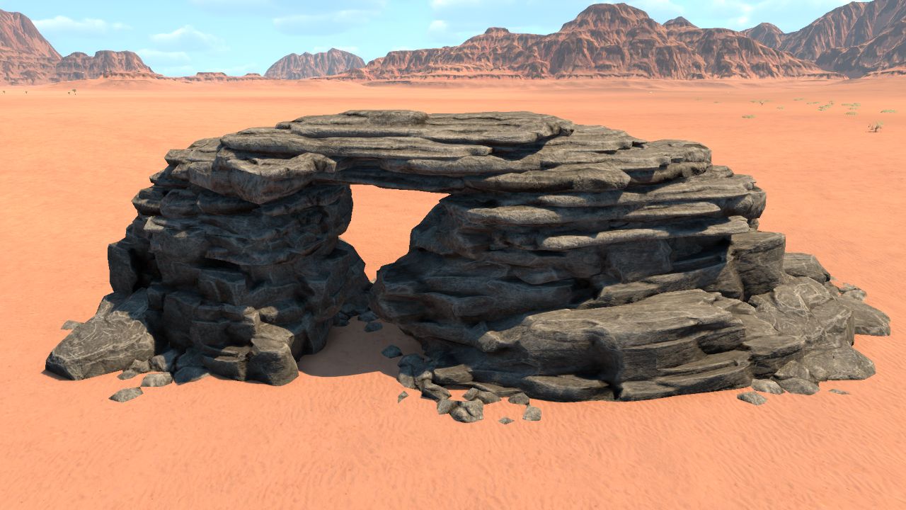 Rock arch