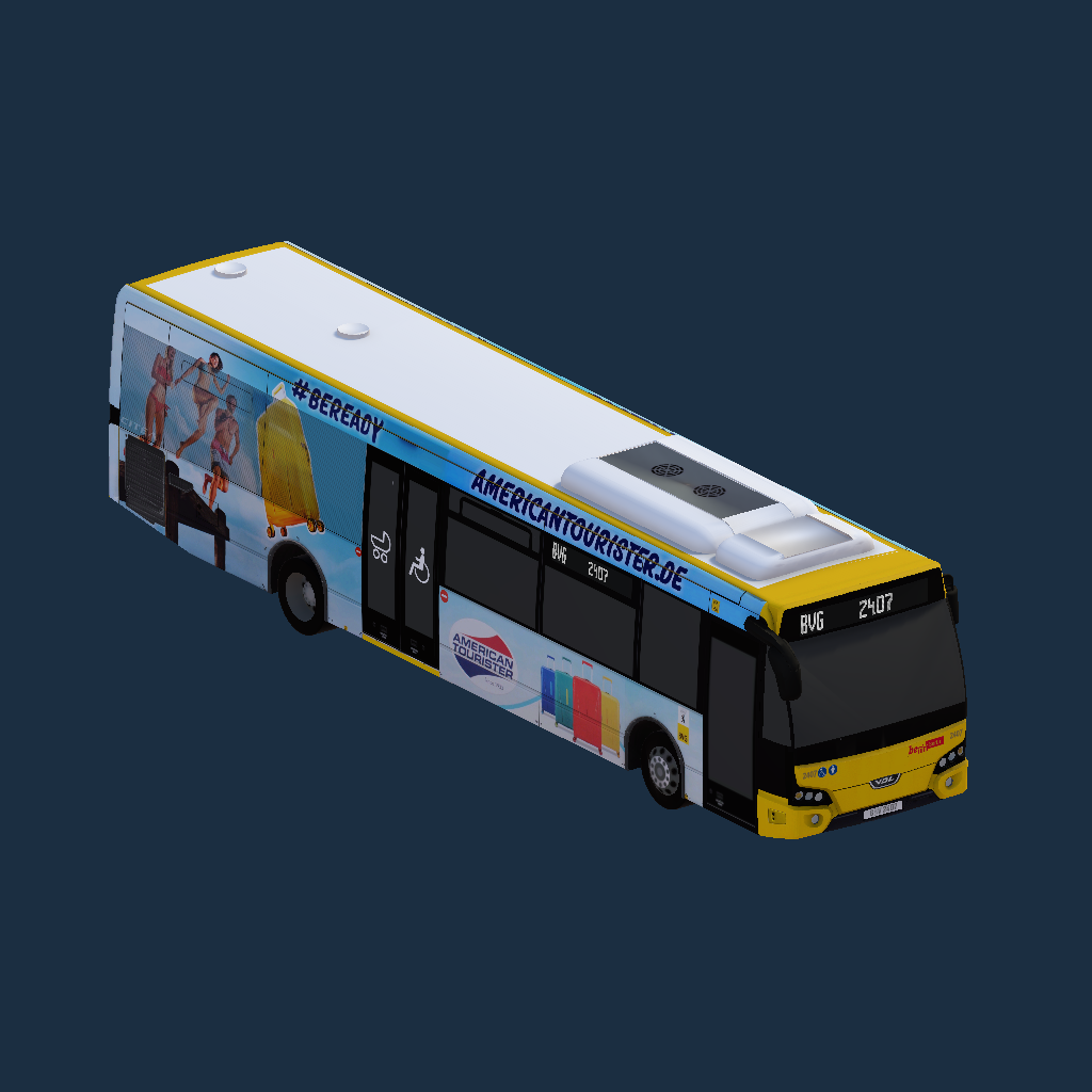 VDL Citea LLE - BVG (American Tourister)