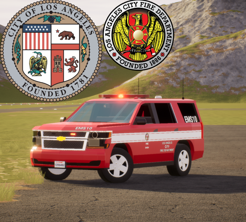 2020 Chevrolet Tahoe | Los Angeles Fire Department | EMS 10 - 04484