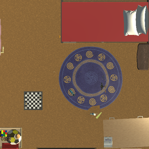 Map - Bedroom!