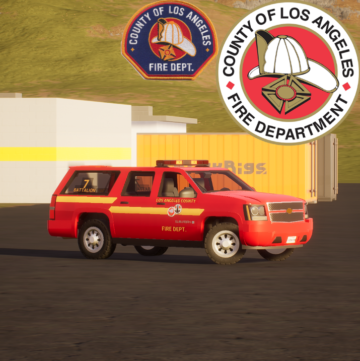 2008 Chevrolet Suburban | Los Angeles County Fire Department | Battalion 7 - F2827