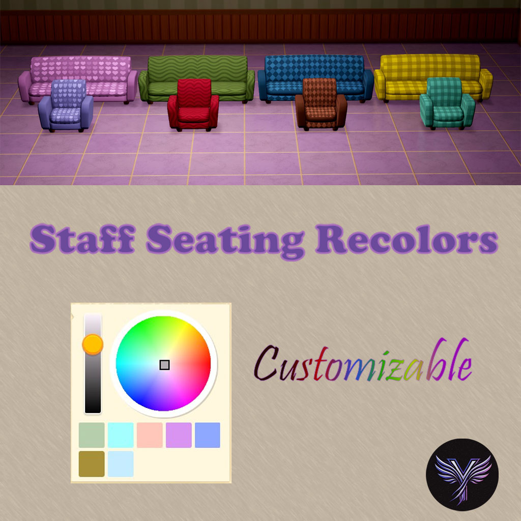 Staff Seating Recolors