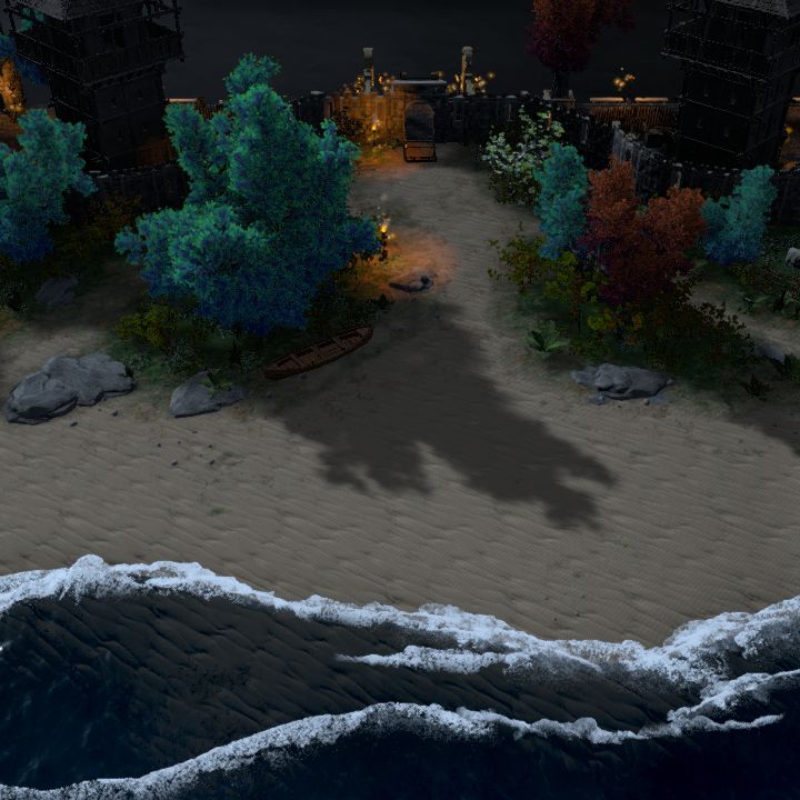 Stillpost: Beach and City Walls