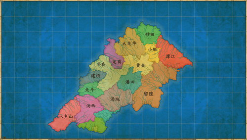 丰顺县地图
