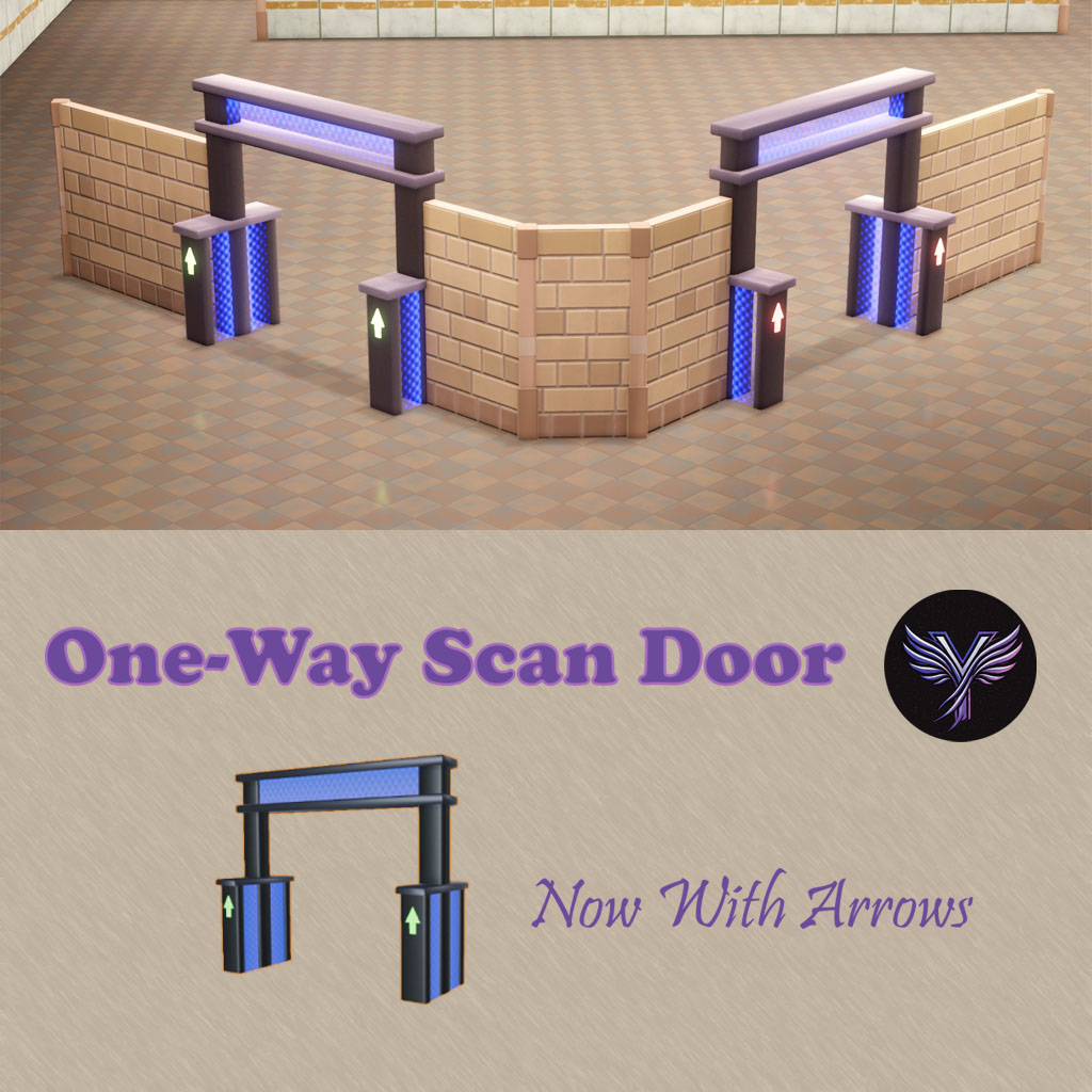 One-Way Scan Door