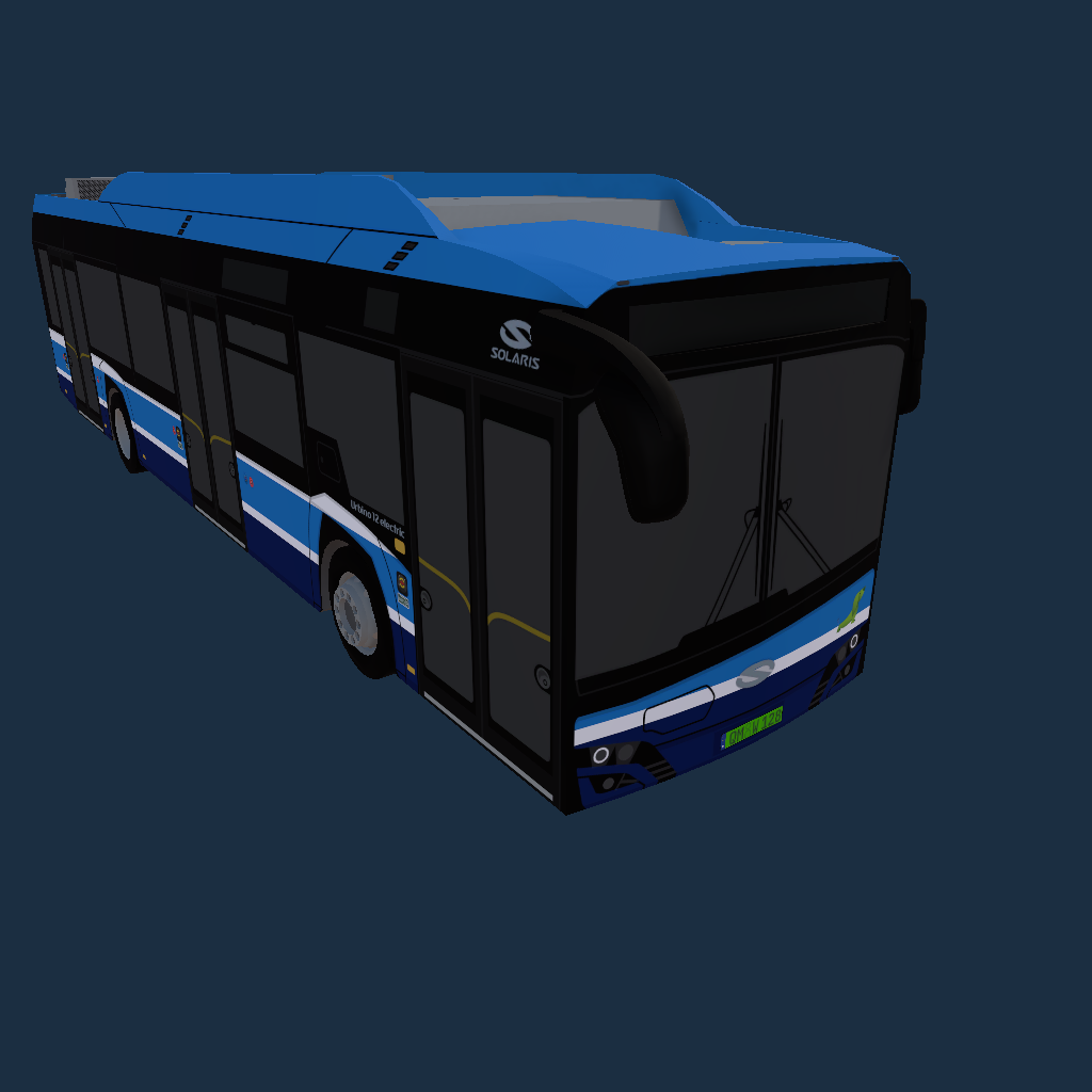 Solaris Urbino 12 Electric IV FL MZK Wejherowo Czarny pasek