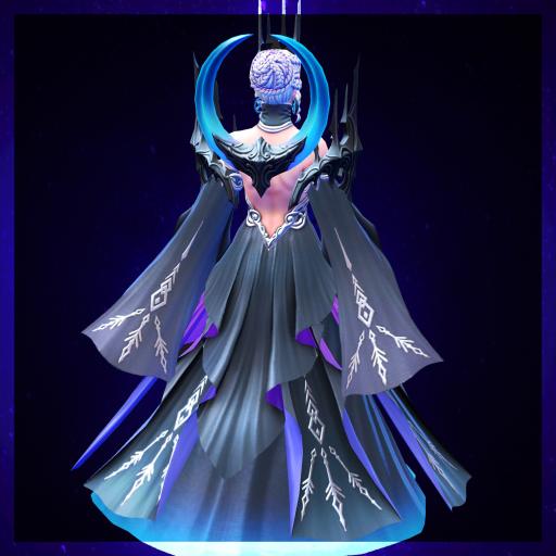 Monarch of the Frozen Moon - Back