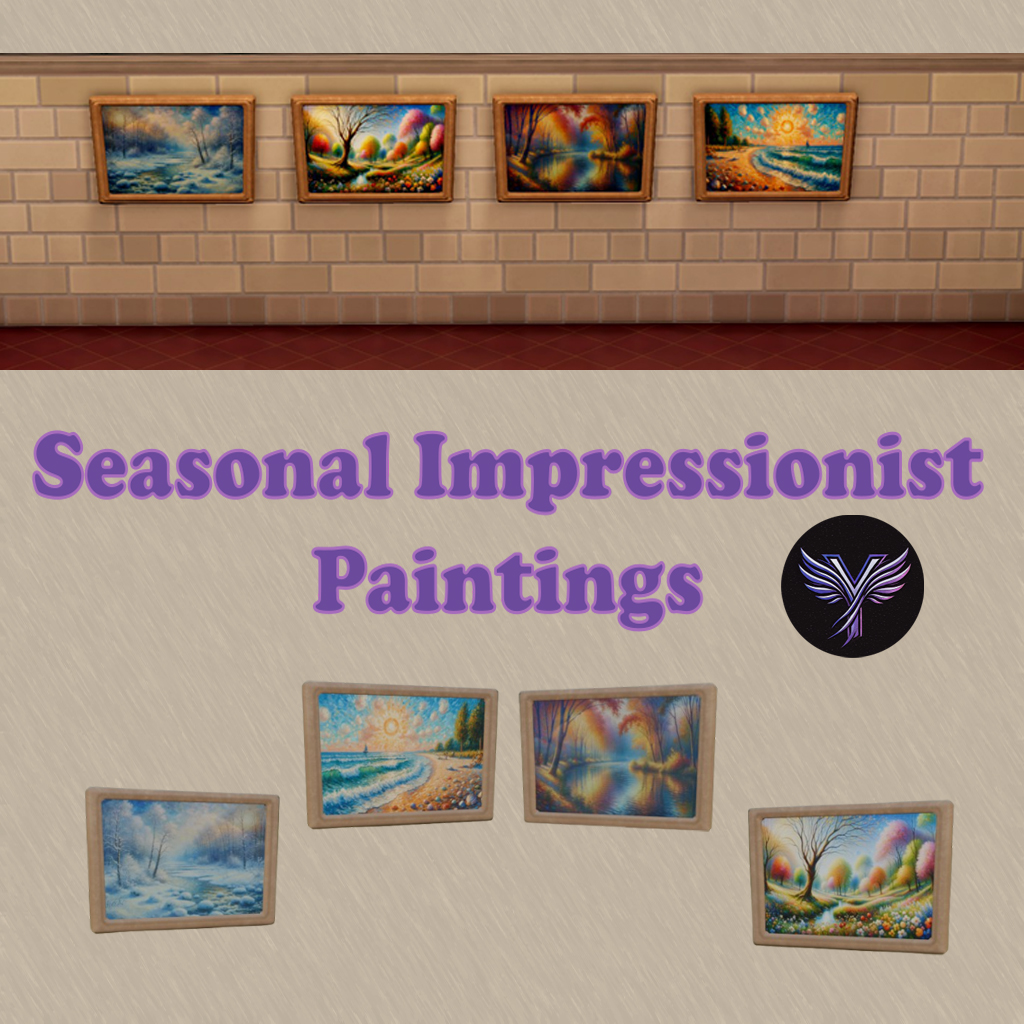 Seasonal Impressionist Paintings