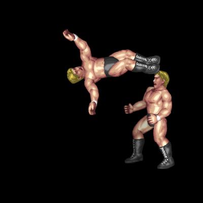 High Angle Dropkick B (standing)