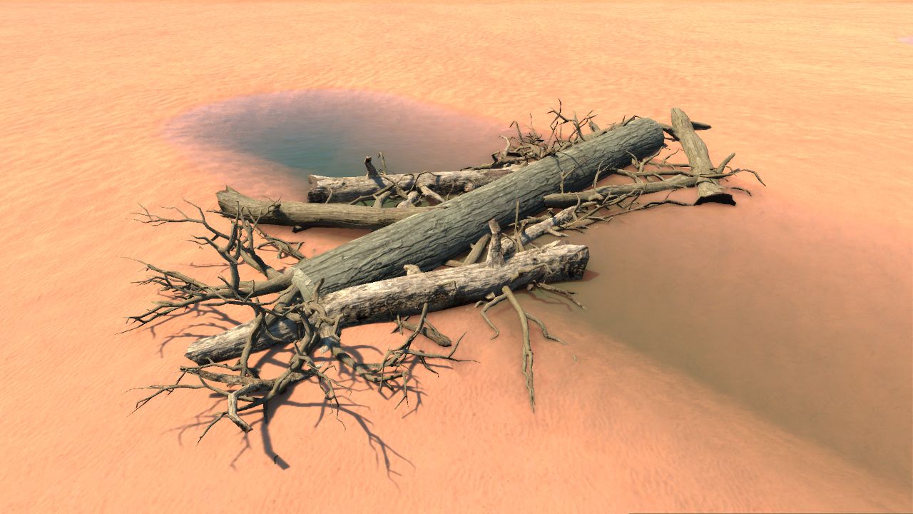 20m log dam