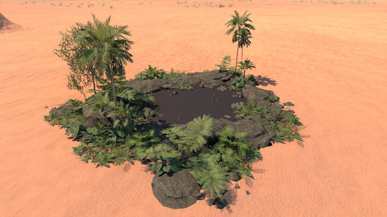 Tropical tar pit