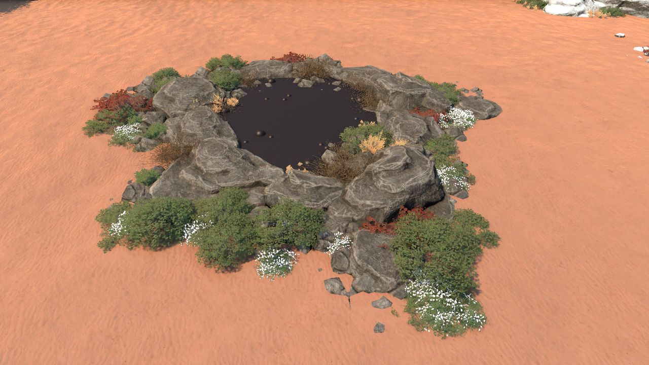 Boreal tar pit