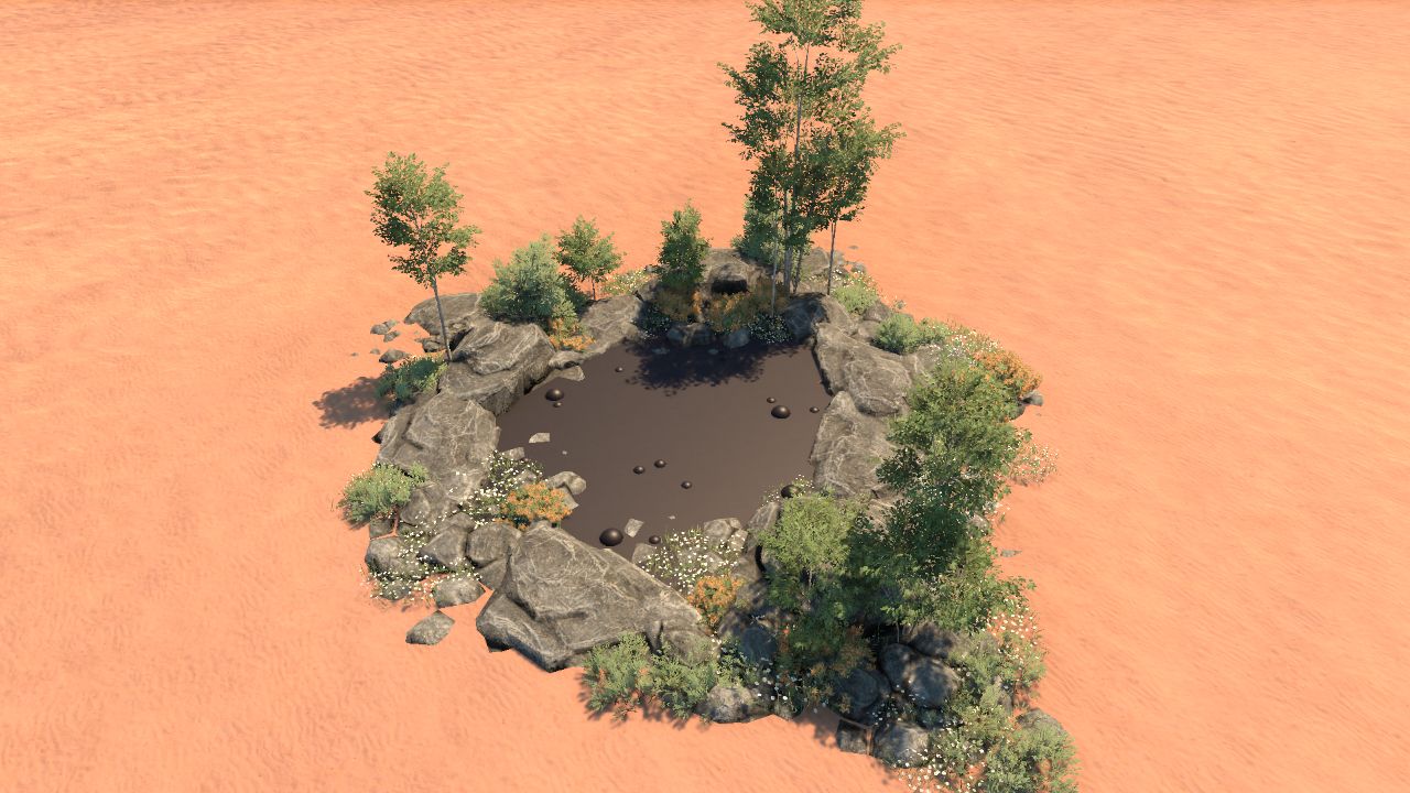 Temperate Tar pit