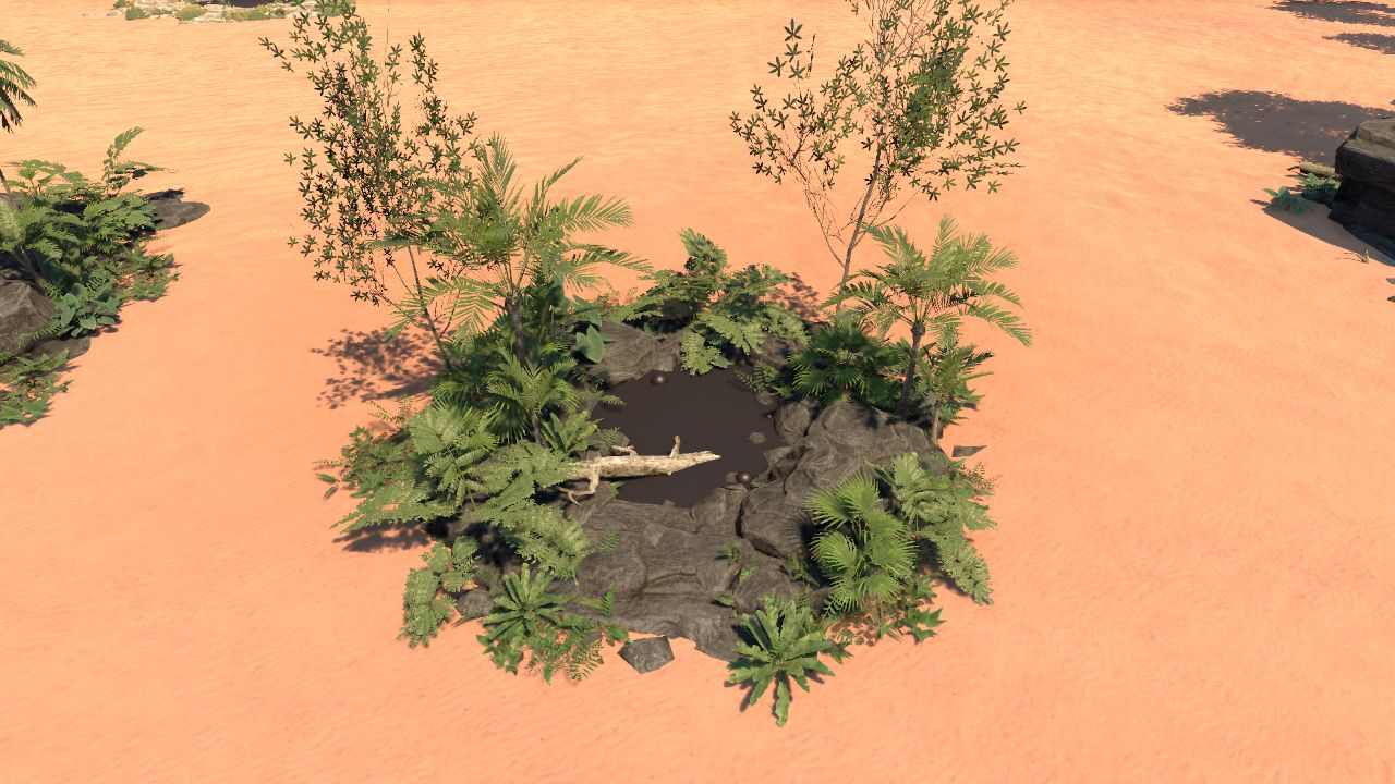 Tropical tar pit