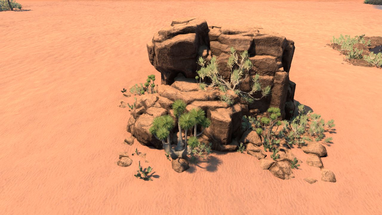 Desert cluster