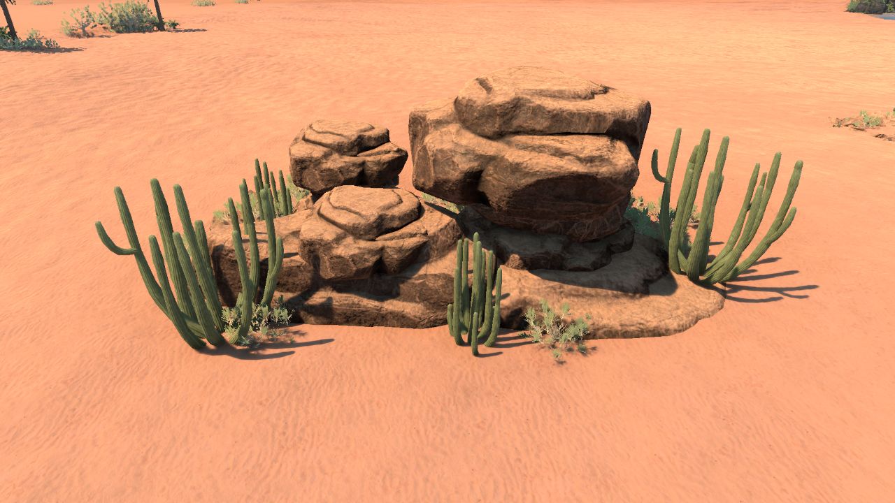 Desert cluster