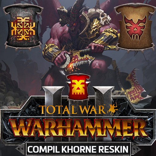 Lore friendly miscellaneous reskins for Khorne