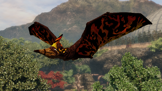 Volcano Pteranodon
