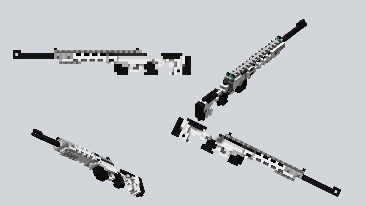 MSR Rifle - Snow Camo
