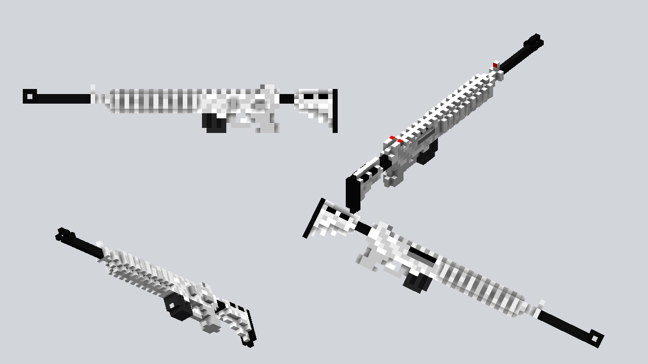 CM901 Rifle - Snow Camo