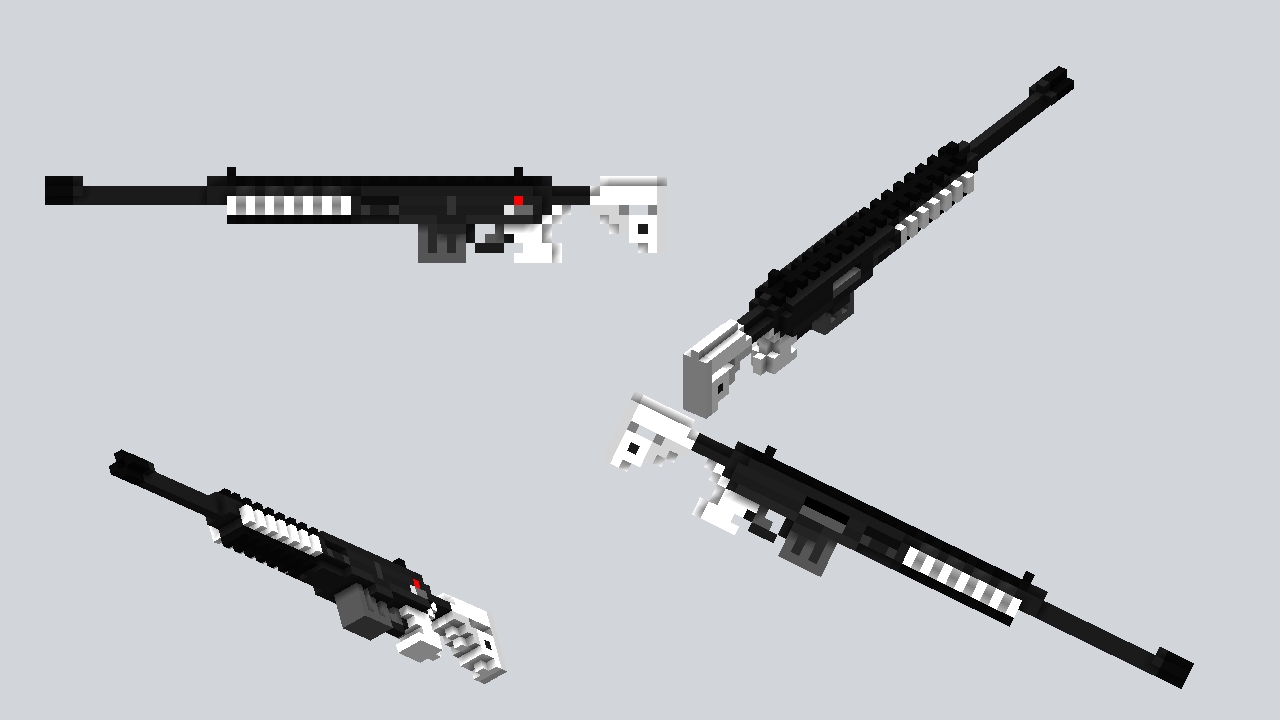 L129A1 Sharpshooter Rifle - Snow Camo