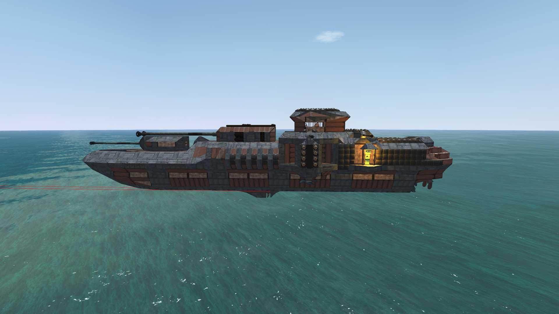 Redwater Warship preview