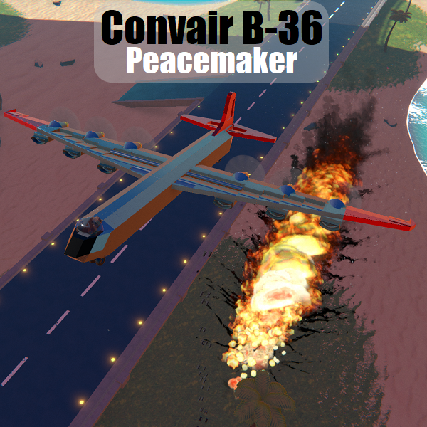 Convair B-36 Peacemaker  (upgraded takeoff)