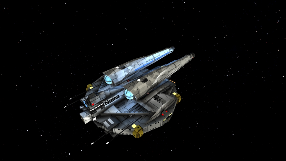 Star Trek Kelvin Timeline Pioneer Class Light Utility Vessel [4 Slot]