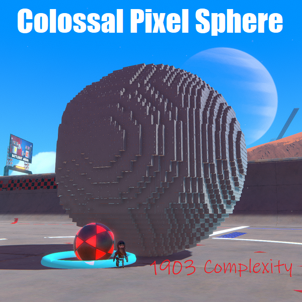 Colossal Pixel Sphere