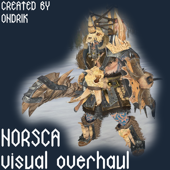 Ondriks Norsca visual overhaul