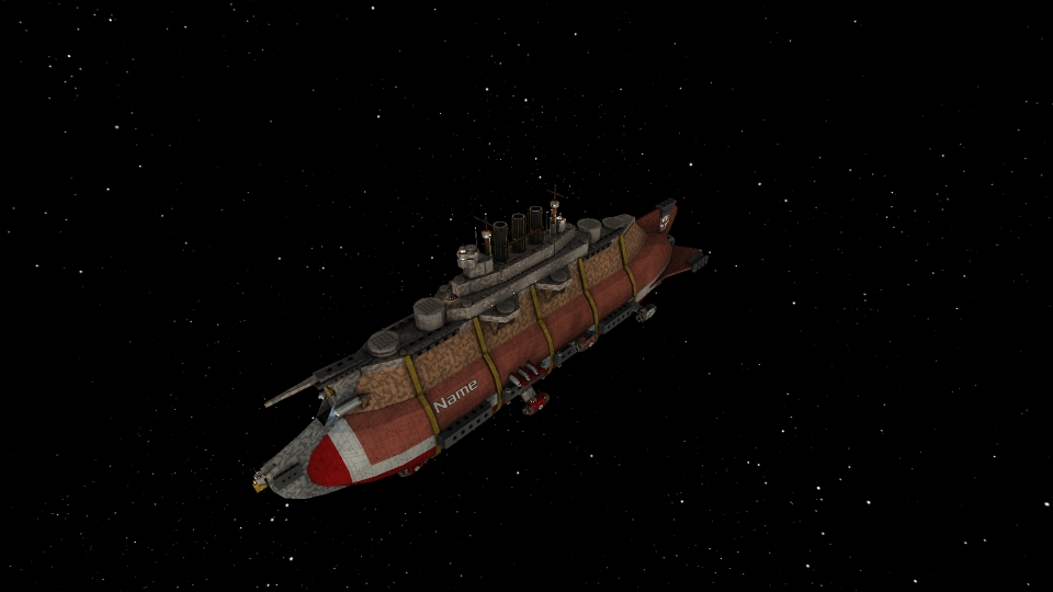 [15 Slot] Diesel-punk Ironclad Battle-zeppelin