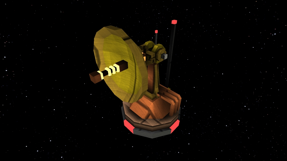 Diesel-punk/steam-punk Radar Turret [Size 2]