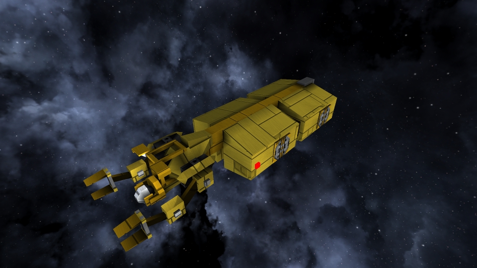 Mining/Salvaging Worker Bee(Star Trek Inspired) [Fighter Blueprint]
