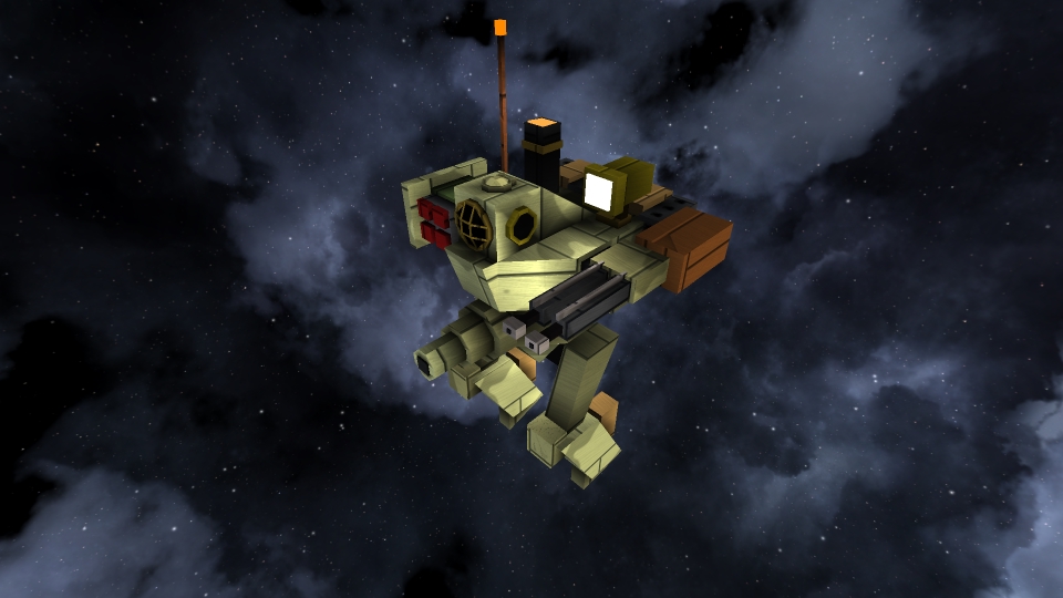 Diesel-punk Combat Mech Omni Fighter [Fighter Blueprint]