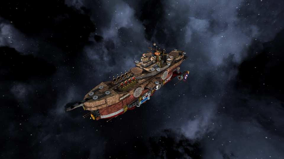 [10 Slot] Diesel-punk Torpedo Cruiser