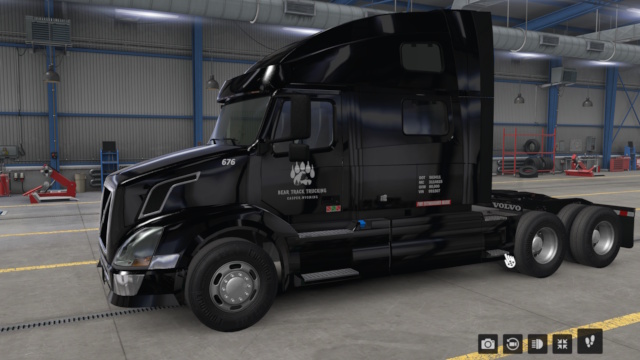 Volvo VNL 14 Bear Track Paint