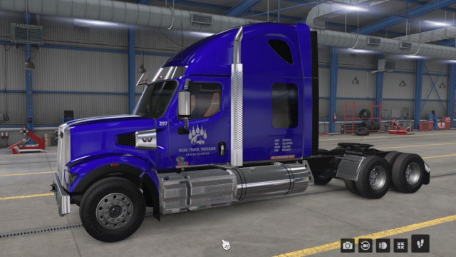 Western Star 49x Bear Track Paint.
