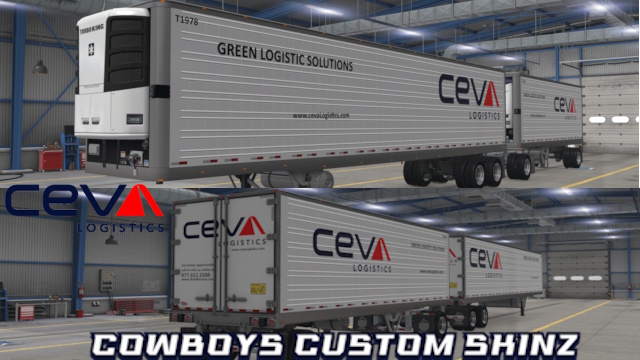 SCS Box trailers Ceva paint