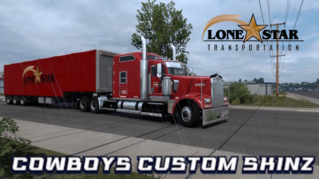 SCS Step deck LoneStar Transport