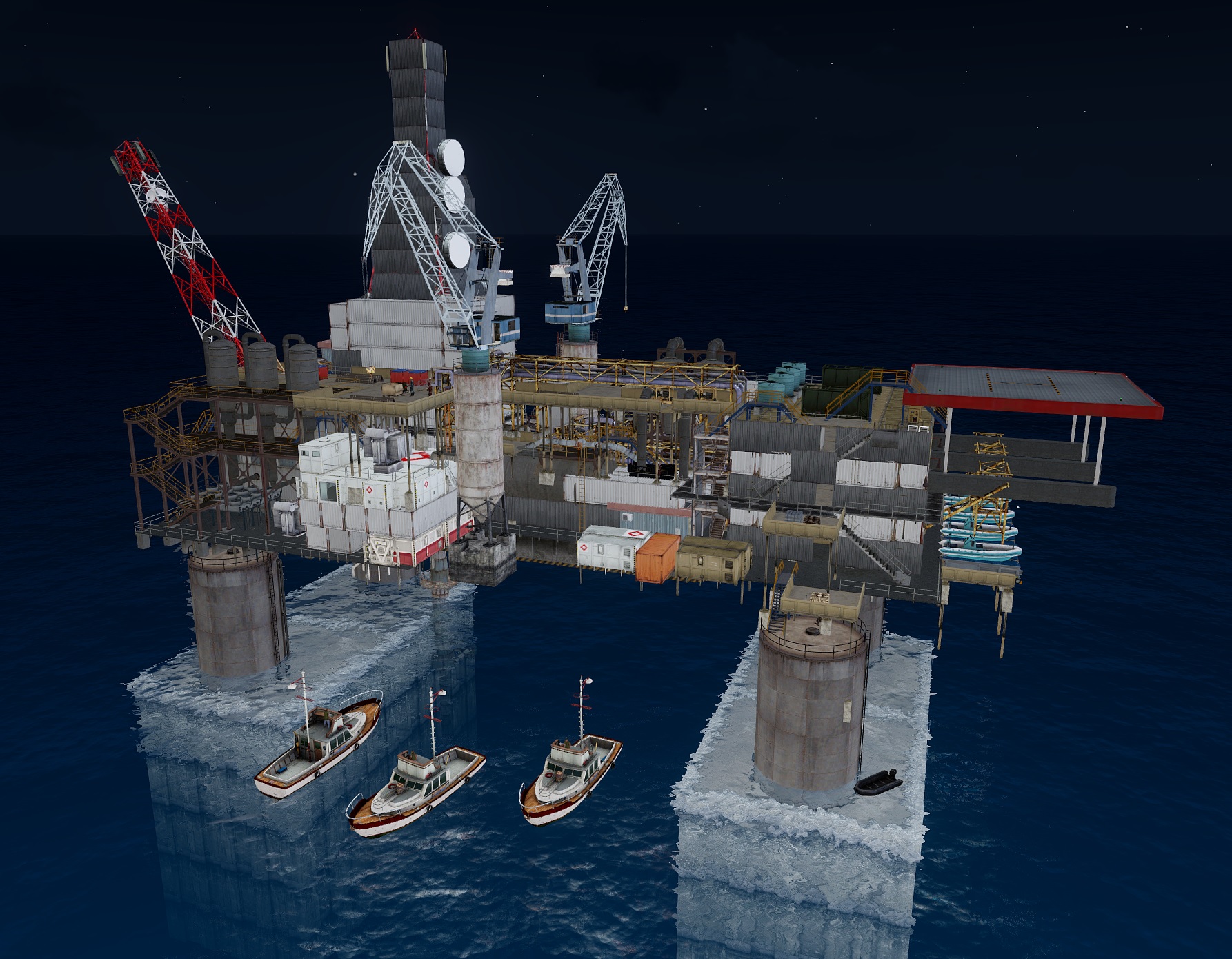 Oil rig (Plataforma petrolifera)