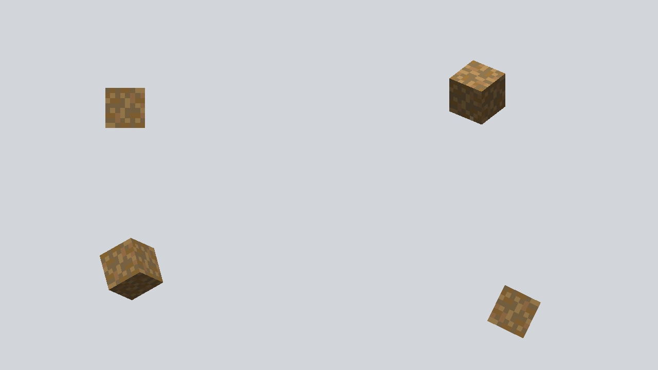 Minecraft Dirt Block Shovel