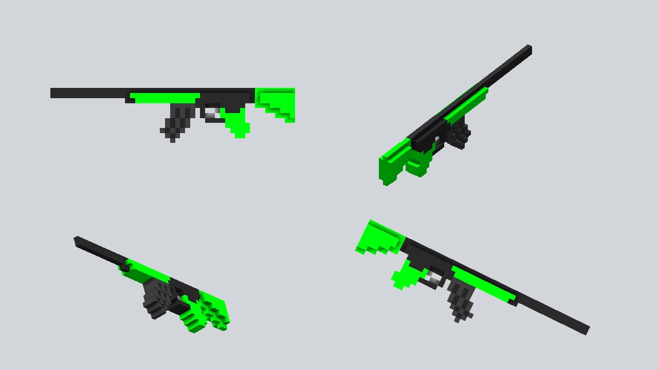 Mini AK 47 Green