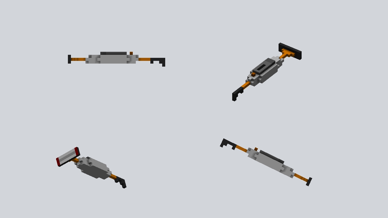 Orange Straight Hoover Shovel