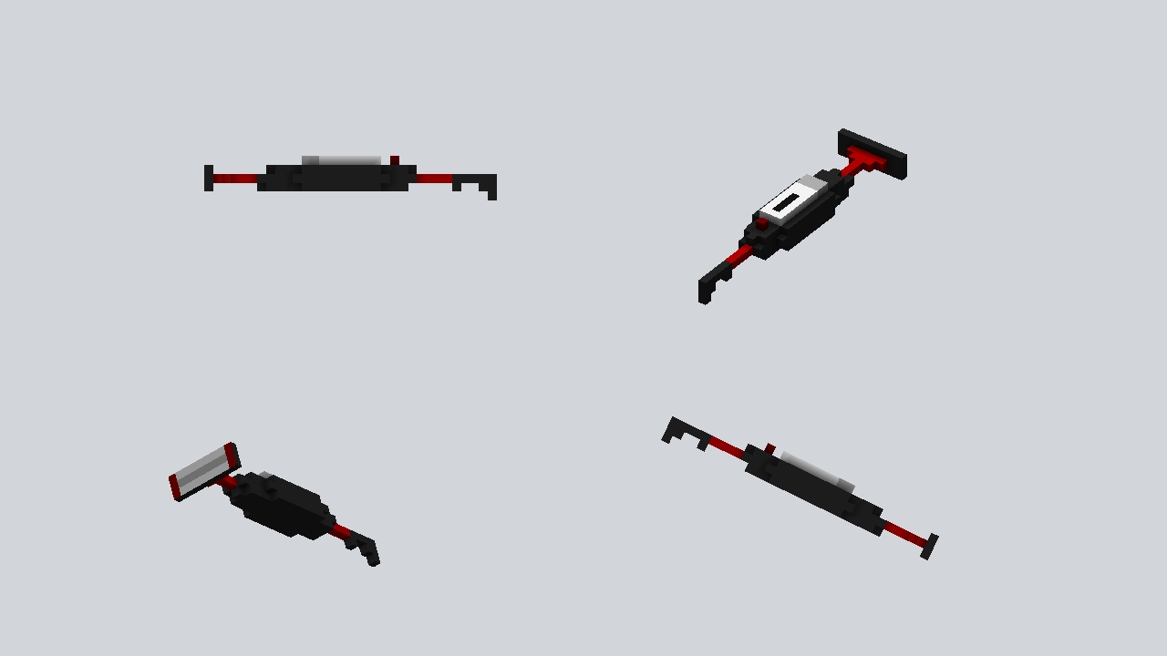 Red Straight Hoover Shovel