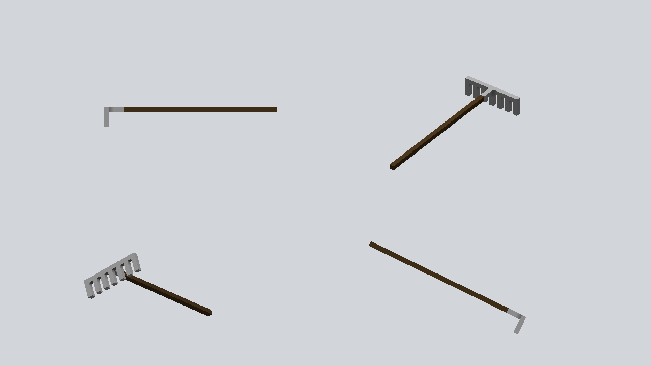 Rake Shovel